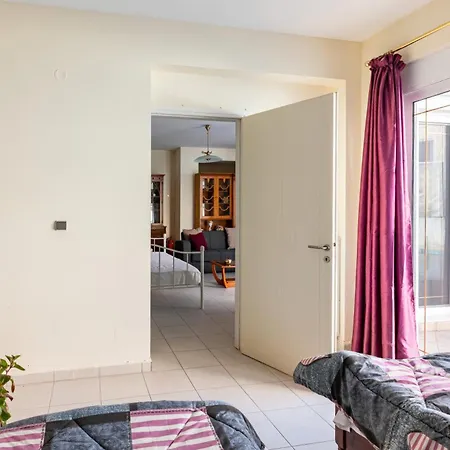 Wonderful In Chania With Private Pool, Panoramic Sea Views & Spacious Interiors Villa Ájosz Onúfriosz