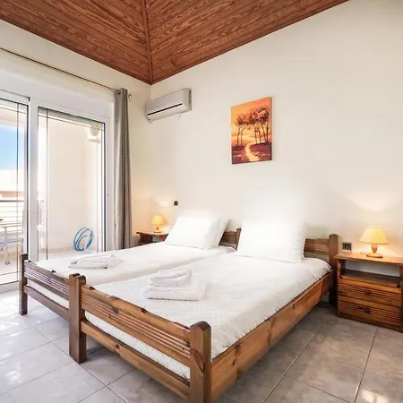 Wonderful In Chania With Private Pool, Panoramic Sea Views & Spacious Interiors